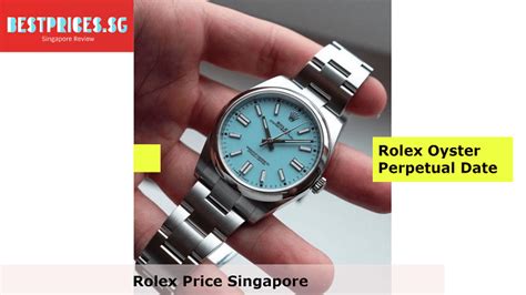 rolex singapore price list 2024